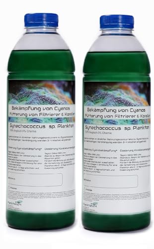Plankton24 PhytoPlankton Synechococcus sp. (2 Liter) Cyano Stopp Fütterung von Korallen und Filtrier von Plankton24