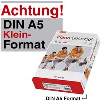 Plano Kopierpapier Plano Papier Univ. A5, 80g DIN A5 80 g/m² von Plano