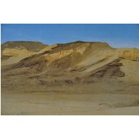 Original Vintage Große Farbe Fotodruck Lehrwandkarte Poster Sahara Wüstendünen Sand 1960Er Deutsch Afrika Geografie K. Paysan von PlanographicSociety