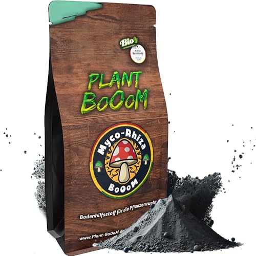 Plant BoOom Myco Rhiza Mykorrhiza Wurzelaktivator für Stecklinge und Jungpflanzen, organisch konzentriertes Pulver, Bewurzelungspulver Booster mit Mikroorganismen und Trichoderma, 100 g von Plant BoOom