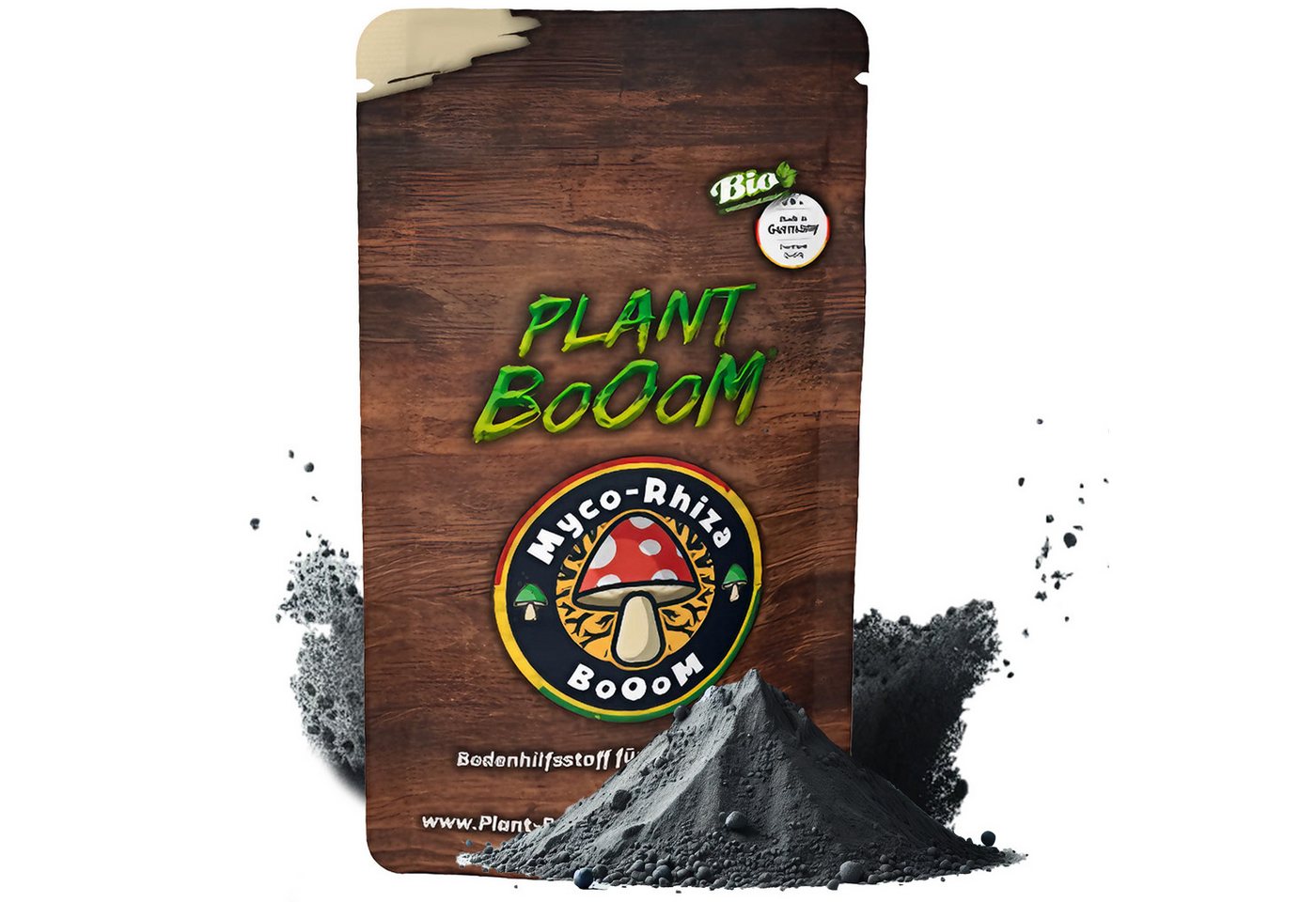 Plant Booom Pflanzenstärkungsmittel Myco-Rhiza, 10 gr, Mykorrhiza Wurzel-Stärkung Pulver I Dünger Stimulator für Pflanzen Plant Booom Pflanzenstärkungsmittel Myco-Rhiza, 10 gr, Mykorrhiza Wurzel-Stärkung Pulver I Dünger Stimulator für Pflanzen von Plant Booom