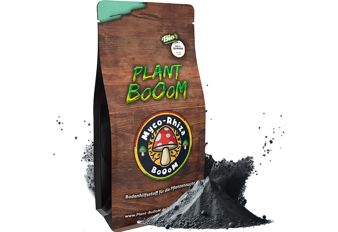 Plant Booom Pflanzenstärkungsmittel Myco-Rhiza, 100gr, Mykorrhiza Wurzel-Stärkung Pulver I Dünger Stimulator für Pflanzen Plant Booom Pflanzenstärkungsmittel Myco-Rhiza, 100gr, Mykorrhiza Wurzel-Stärkung Pulver I Dünger Stimulator für Pflanzen von Plant Booom