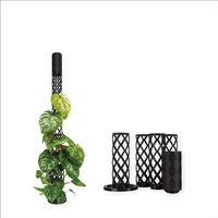 Plantme Modularer Moosstab Maxi | 6, 5cm Durchmesser, Schwarz, Weiß, Moosgrau von PlantMeDe