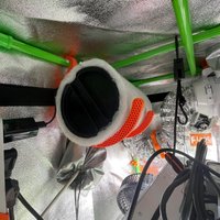 Aktivkohlefilter Halterung 19cm Für Growzelt Zeltstangen | Ac Infinity Kompatibel, Luftfilter Aufhängung Indoor Growing Stabil & Sicher von PlantTechnology