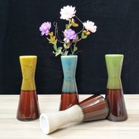 Einzigartige Keramikvasen, Kleine Vasen, Kleine Glasierte Keramiktopf, Kleine Keramik, Miniatur Blumentopf, Knospenvase, Muttertagsgeschenk, Vase von PlanterMaker