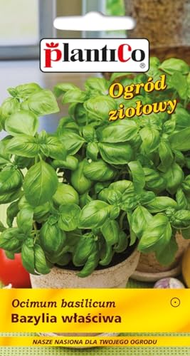 PlantiCo Basilikum (Ocimum basilicum) Samen 1g Robuste Gemüsesamen Gemüse Samen Anzucht Saatgut Gewächshaus Garten Gemüsegarten von WegAna