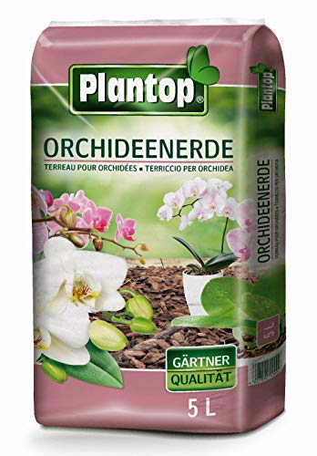 Orchideen Erde Plantop Gärtnerqualität 5 Liter von Plantop