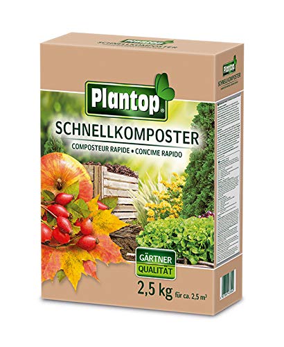 PLANTOP Schnellkomposter 2,5 kg NPK-Dünger Kompostbeschleuniger Rottebeschleuni von Plantop