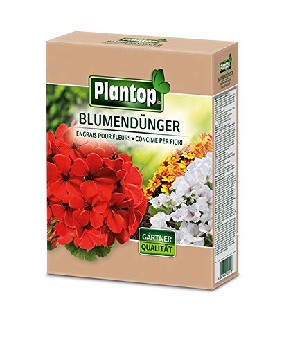 Plantop 2,5 kg Blumendünger, Organisch - mineralischer NPK-Dünger mit Magnesium 6+4+6 (+2) von Plantop