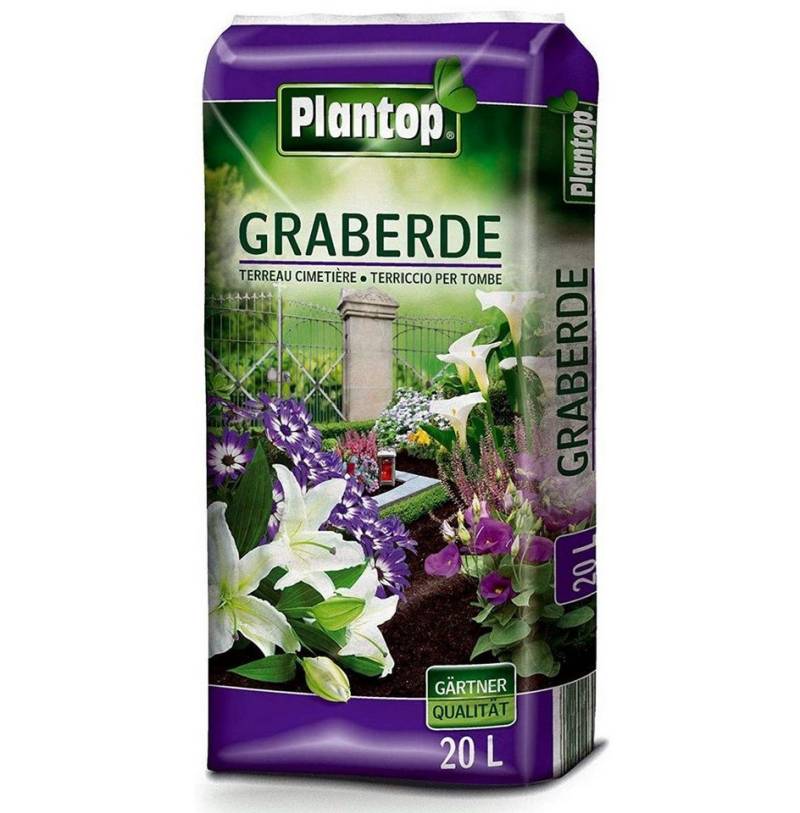 Plantop Blumenerde PLANTOP Graberde, 20 Ltr von Plantop