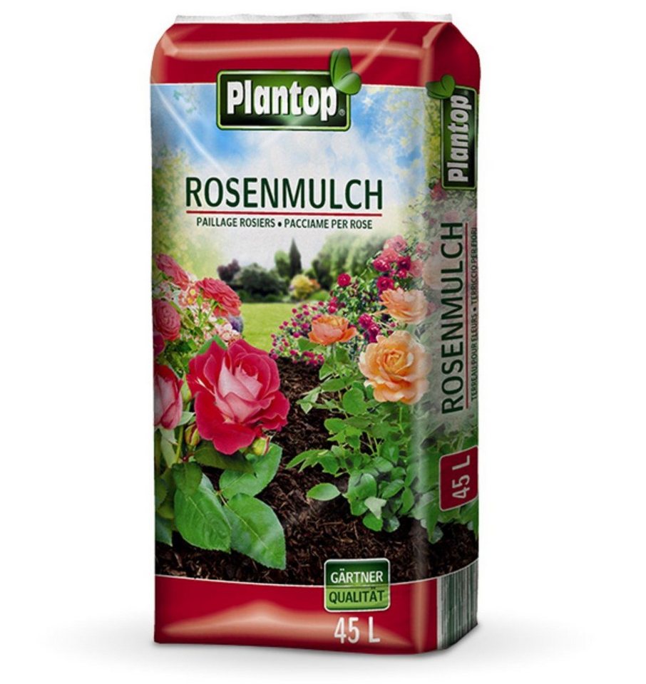 Plantop Blumenerde PLANTOP Rosenmulch, 45 Ltr von Plantop