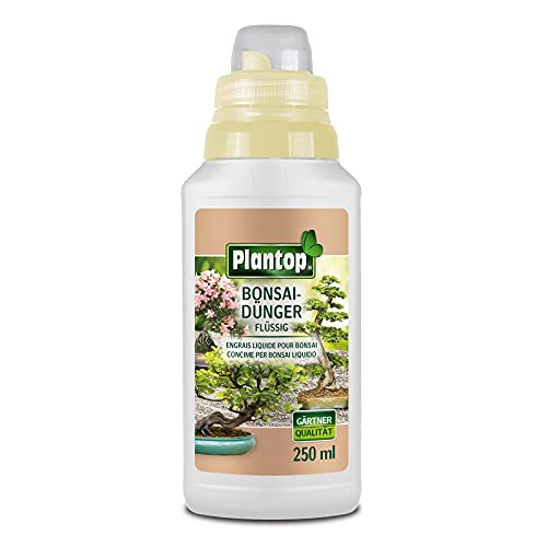 Plantop Bonsai-Dünger 250 ml, Flüssigdünger für Bonsais, Düngemittel, Düngung von Plantop