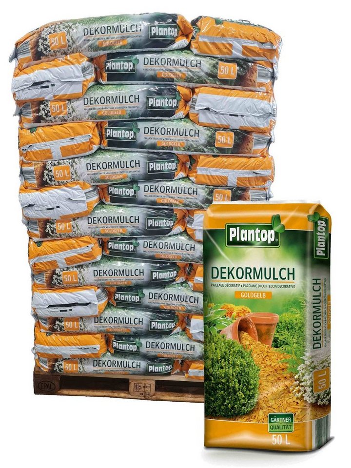 Plantop Rindenmulch, 50.00 l, (Sack, 39-St) von Plantop