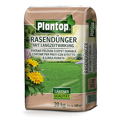 Plantop Spezial Rasendünger mit Langzeitwirkung bis 3 Monate 20 kg von Plantop