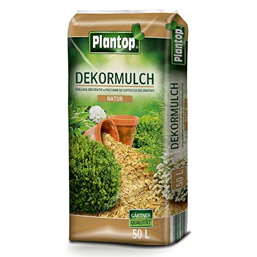 Plantop Dekormulch 10-40 mm, Natur, 50 Liter von Plantop