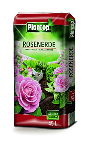 Rosenerde Plantop 45 Liter NEU Blumenerde Rosen-Erde Gärtnerqualität aus Bayern! von Plantop