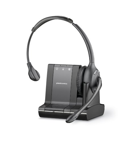 Plantronics 83545–02 Savi W710 Mono DECT WLAN Head Set von Plantronics