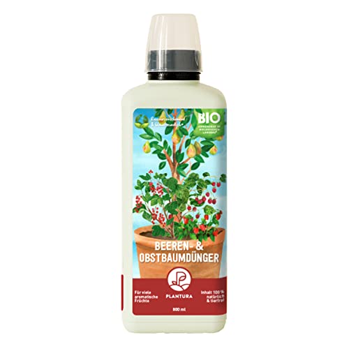 Plantura Bio-Beeren- & Obstbaumdünger, organischer Flüssigdünger, 800 ml von Plantura