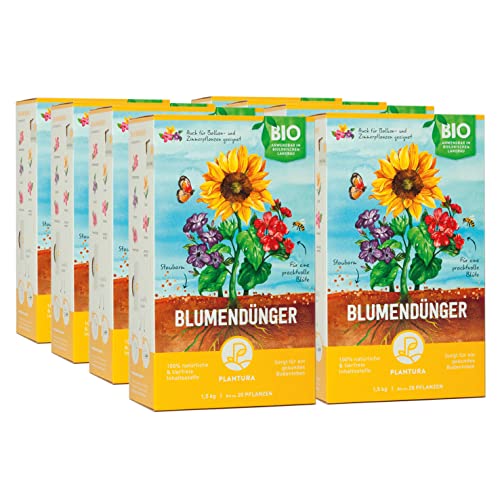 Plantura Bio Blumendünger mit 3 Monaten Langzeitwirkung, 12 kg, für den Garten & Balkon-Pflanzen, für eine prächtige Blüte, gut für den Boden, unbedenklich für Haus- & Gartentiere Plantura Bio Blumendünger mit 3 Monaten Langzeitwirkung, 12 kg, für den Garten & Balkon-Pflanzen, für eine prächtige Blüte, gut für den Boden, unbedenklich für Haus- & Gartentiere von Plantura