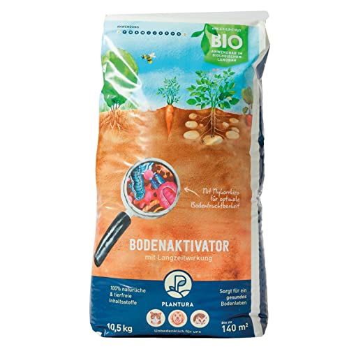 Plantura Bio-Bodenaktivator, mit lebenden Mykorrhiza-Pilzen, Langzeitwirkung, 10,5 kg für 140 m² Plantura Bio-Bodenaktivator, mit lebenden Mykorrhiza-Pilzen, Langzeitwirkung, 10,5 kg für 140 m² von Plantura