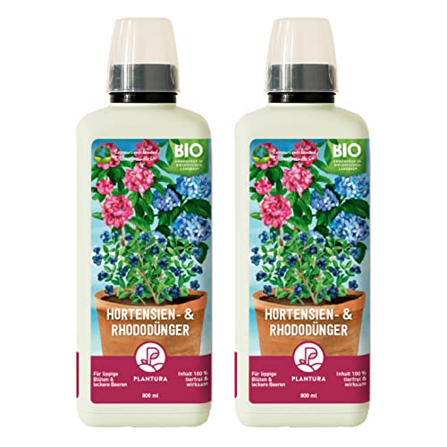 Plantura Bio-Hortensien- & Rhododendrondünger, Flüssigdünger, auch für Blaubeeren & Azaleen, 1,6 L Plantura Bio-Hortensien- & Rhododendrondünger, Flüssigdünger, auch für Blaubeeren & Azaleen, 1,6 L von Plantura