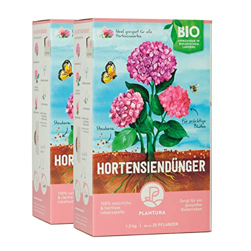 Plantura Bio-Hortensiendünger mit Langzeitwirkung, für Topf & Beet, tierfrei & Bio, 3 kg Plantura Bio-Hortensiendünger mit Langzeitwirkung, für Topf & Beet, tierfrei & Bio, 3 kg von Plantura