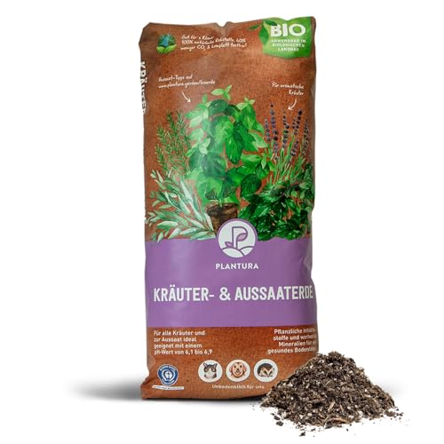 Plantura Bio-Kräuter- & Aussaaterde, torffrei & klimafreundlich, mit Perlite, 20 L Plantura Bio-Kräuter- & Aussaaterde, torffrei & klimafreundlich, mit Perlite, 20 L von Plantura