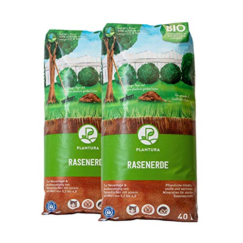 Plantura Bio-Rasenerde, torfreduziert & vorgedüngt, zur Neuanlage & Pflege, 80 L Plantura Bio-Rasenerde, torfreduziert & vorgedüngt, zur Neuanlage & Pflege, 80 L von Plantura