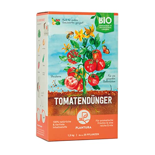 Plantura Bio-Tomatendünger, 3 Monate Langzeitwirkung, auch für Kartoffel, Zucchini & Co, 1,5 kg Plantura Bio-Tomatendünger, 3 Monate Langzeitwirkung, auch für Kartoffel, Zucchini & Co, 1,5 kg von Plantura