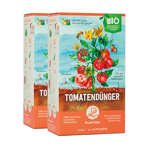 Plantura Bio-Tomatendünger, 3 Monate Langzeitwirkung, auch für Kartoffel, Zucchini & Co, 3 kg Plantura Bio-Tomatendünger, 3 Monate Langzeitwirkung, auch für Kartoffel, Zucchini & Co, 3 kg von Plantura