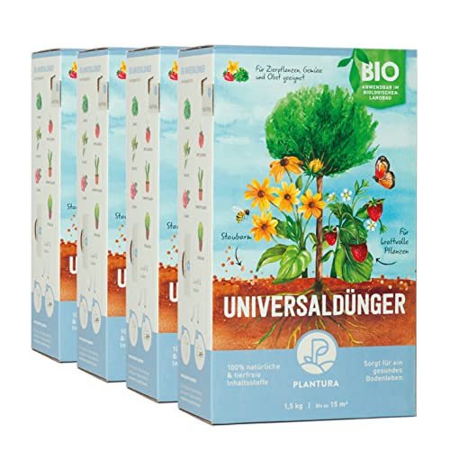 Plantura Bio-Universaldünger mit Langzeitwirkung, für alle Pflanzen, tierfrei & Bio, 6 kg Plantura Bio-Universaldünger mit Langzeitwirkung, für alle Pflanzen, tierfrei & Bio, 6 kg von Plantura