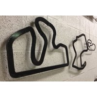 37 Bis 44 Zoll Ghost Racing Track Wandkunst. Garagen Kunst, Man Cave, Ladenfläche Oder Als Trophäen Gesprächsstoff von PlasmaTracks