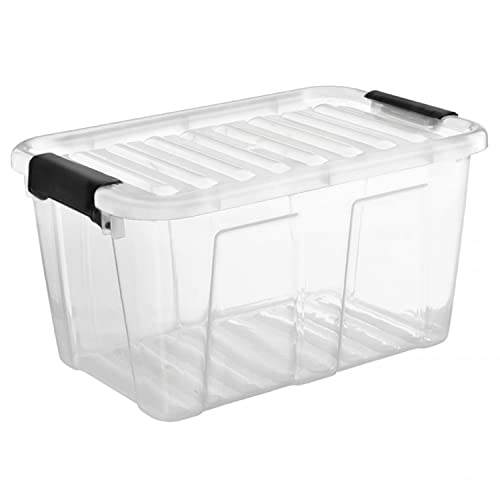 Plast Team Home Box, 31 l, weiß/schwarz, Einheitsgröße von Plast Team