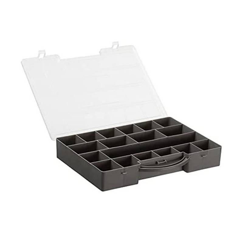 Plast Team Werkzeugkoffer plast team Sortimentskasten HOBBY BOX LARGE, grau von Plast Team