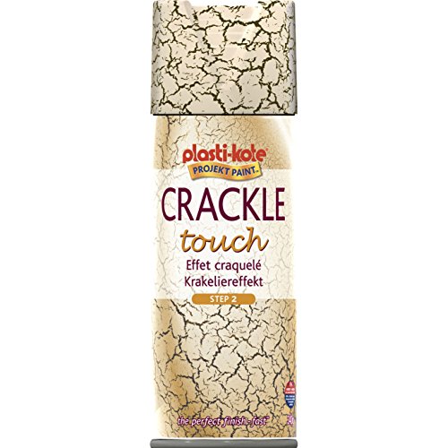 PLASTI-KOTE Crackle Touch Brown Base Coat 400 Ml von Plasti-Kote