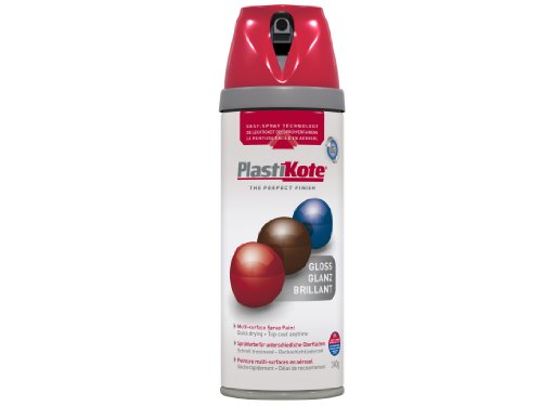 Premium-Sprühfarbe Plasti-Kote 21107 400 ml, Farbe Bright Red (Hellrot), PKT21107 0W Premium-Sprühfarbe Plasti-Kote 21107 400 ml, Farbe Bright Red (Hellrot), PKT21107 0W von PlastiKote