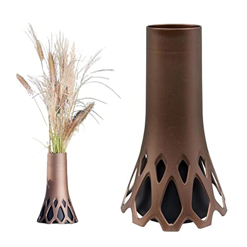 Plastia Grabvase Roseta mit Sockel Gewicht Bronze 1 L von Plastia