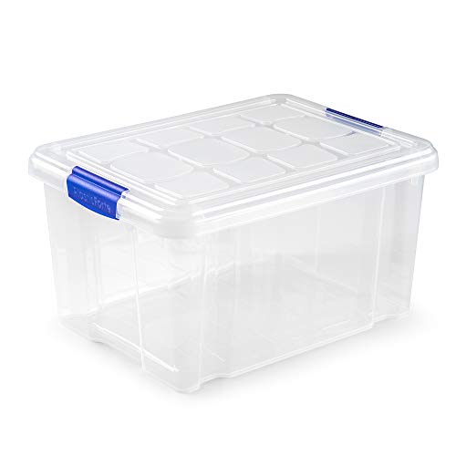 PLASTIC FORTE Nº1 Box Nr. 1 (16 Liter), Kunststoff, durchsichtig, 16 Litros von PLASTIC FORTE