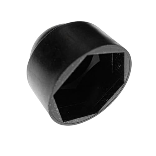 Schutzkappen für Schrauben mit Sechskantkopf, Kunststoff, Polyethylen, M20, Schwarz, 10 Stück Plastic Hardware Store von Plastic Hardware Store