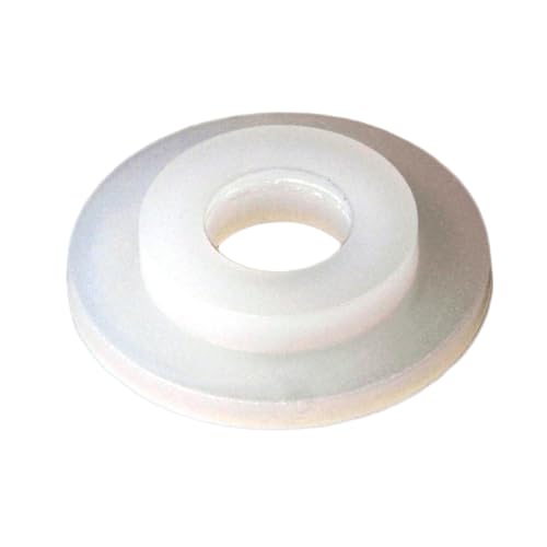 Selbstschmierende Buchsen aus Nylon (Kunststoff), Halterung für rotierende Stifte zur Verringerung der Reibung, industriellen und Heimwerker - 6,6 x 8,3 x 16 - Natur - 5 Stück - Plastic Hardware Store von Plastic Hardware Store