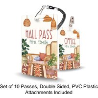 Klassenzimmerkarten Im Modernen Boho-stil Für Lehrer, Personalisiert, 10Er-Set Klassenzimmerkarten Im Modernen Boho-stil Für Lehrer, Personalisiert, 10Er-Set von PlasticInvitations