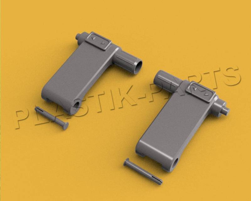 Plastik Parts Dachfenster Braas Atelier Griffhebel Typ BA AF Dachfenster Fenster Konsole GRAU von Plastik Parts
