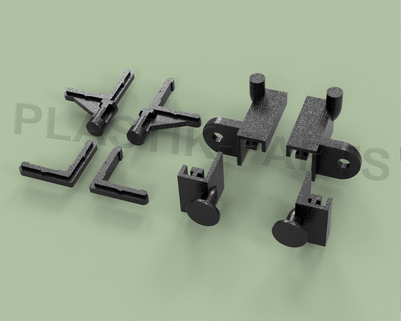 Plastik Parts Fensterbeschlag Zubehörsatz für 136mm Kippschere Kellerfenster Kippfenster Set Plastik Parts Fensterbeschlag Zubehörsatz für 136mm Kippschere Kellerfenster Kippfenster Set von Plastik Parts