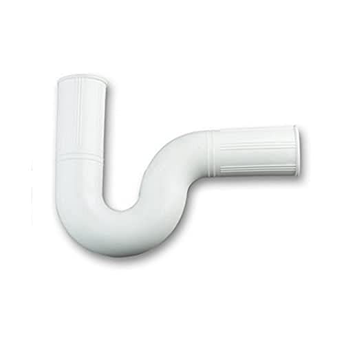 plastisan – Sifon flexibel offen 40 x 40 weiß von Plastisan