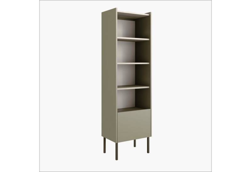 Platan Room Hochschrank DUO Regal 50 x 35 x 173 cm Standregal mit offenen Fächern Bücherregal von Platan Room