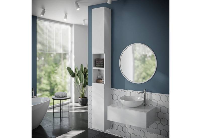 Platan Room Hochschrank Lisboa Badezimmerschrank Hängeschrank 60 cm 90 cm 120 cm 150 cm Platan Room Hochschrank Lisboa Badezimmerschrank Hängeschrank 60 cm 90 cm 120 cm 150 cm von Platan Room
