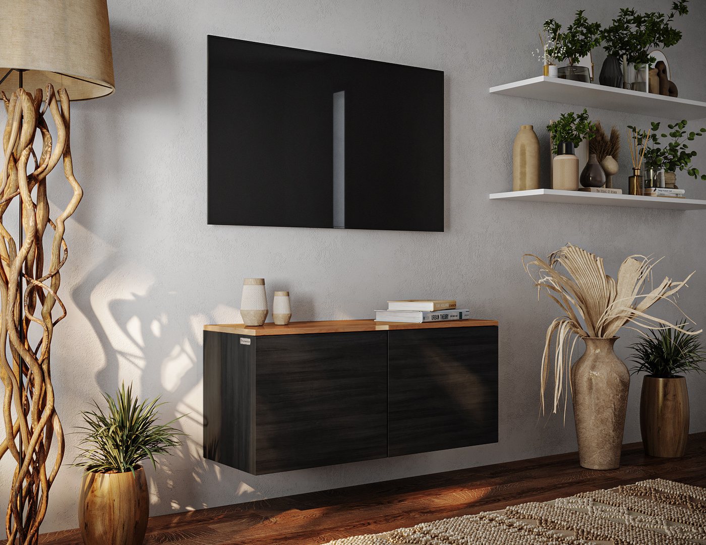 Platan Room Lowboard LUNA, 90 oder 180 cm Sideboard Hängend oder Stehend ganz in Matt Platan Room Lowboard LUNA, 90 oder 180 cm Sideboard Hängend oder Stehend ganz in Matt von Platan Room