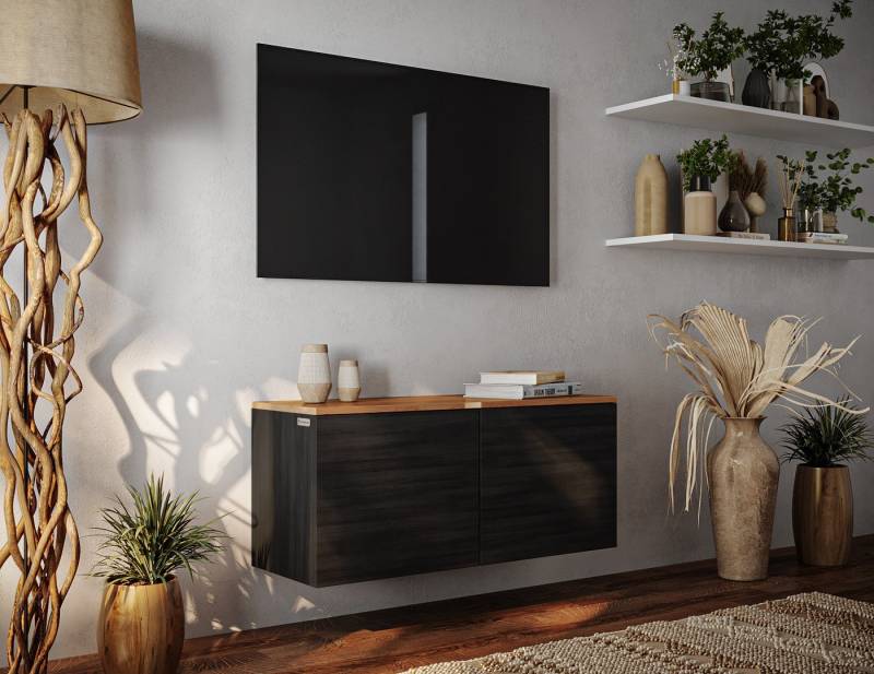 Platan Room Lowboard LUNA, 90 oder 180 cm Sideboard Hängend oder Stehend ganz in Matt von Platan Room