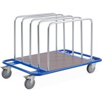 Kongamek Rohrbügelwagen, mit 5 Bügeln, Ladefläche BxT 1.000 x 700 mm von KONGAMEK