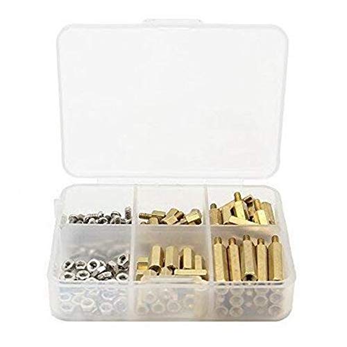 Plawee 120-Teiliges Installation Werkzeug für Modell B / 3B + / 3B M2.5 Serie Sechskant Messing SäUle/Muttern + Schrauben ZubehöR Kit von Plawee